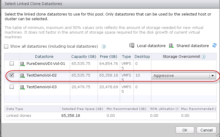 VMware Horizon View 7链接克隆池迁移新存储