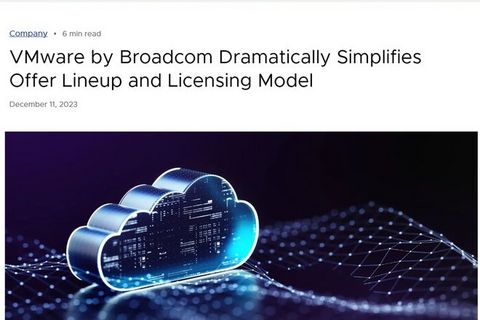 VMware 服务全面取消永久许可证，改为订阅制